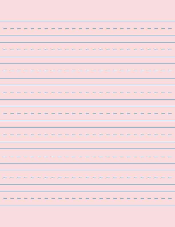 Handwriting Practice Sheets Free Printable 10