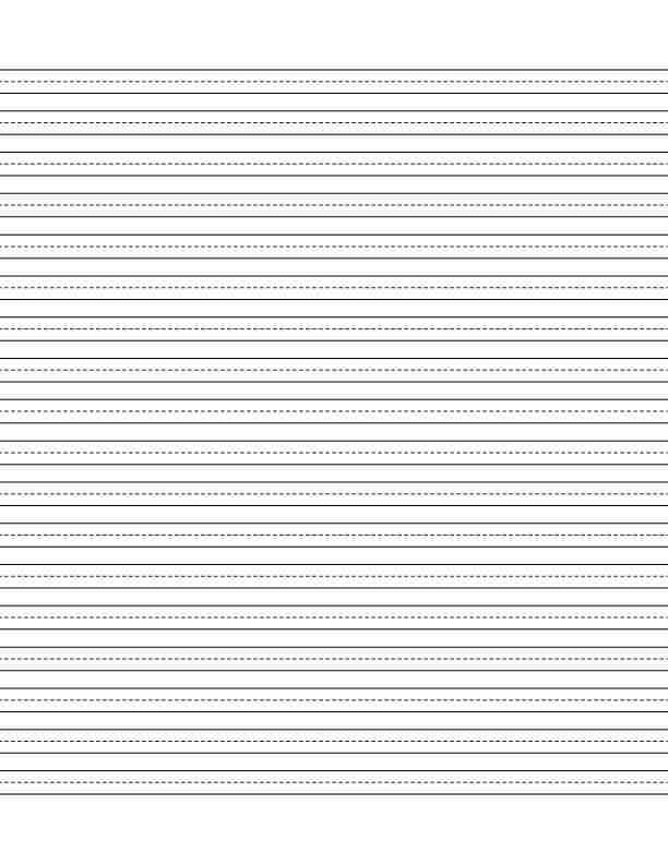 Handwriting Practice Sheets Free Printable 4