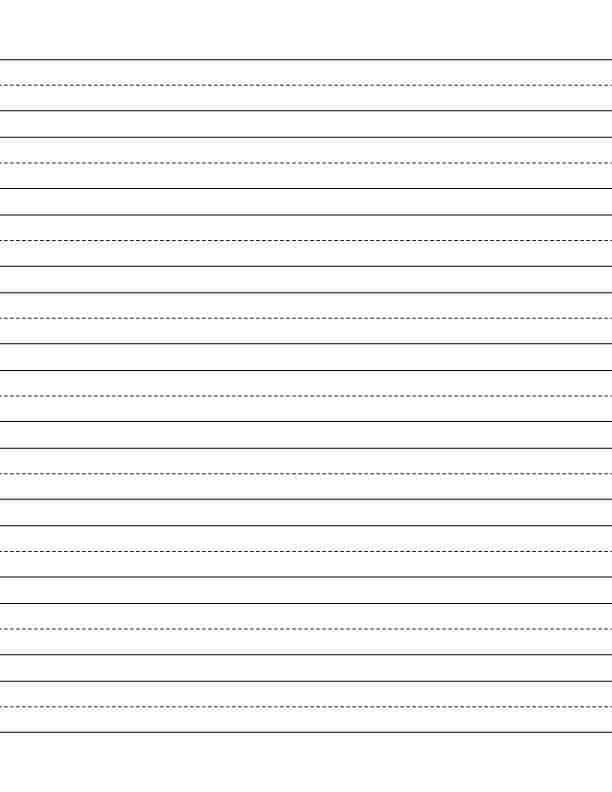 Handwriting Practice Sheets Free Printable 5